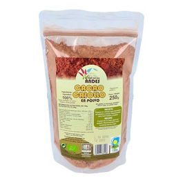 EL ORO DE LOS ANDES Cacao en Polvo Ecológico 250g con Sabor Afrutado, Ideal para Repostería y Bebidas
