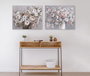 DKD Home Decor Cuadros Lienzo Pino 100x3,7x80 Florero Surtido de 2 unidades