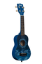 Kala Ukelele Soprano Serie Ukadelic Graphic Top Deep Blue