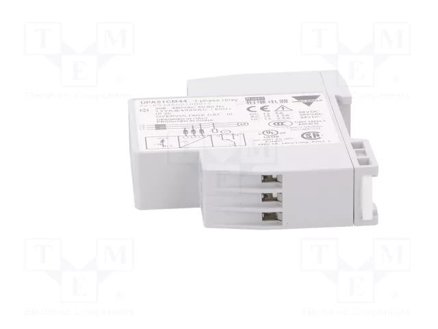 CARLO GAVAZZI DPA51CM44 Relé de monitorización de tensión trifásica CARLO GAVAZZI DPA51CM44 Relé de monitorización de tensión trifásica