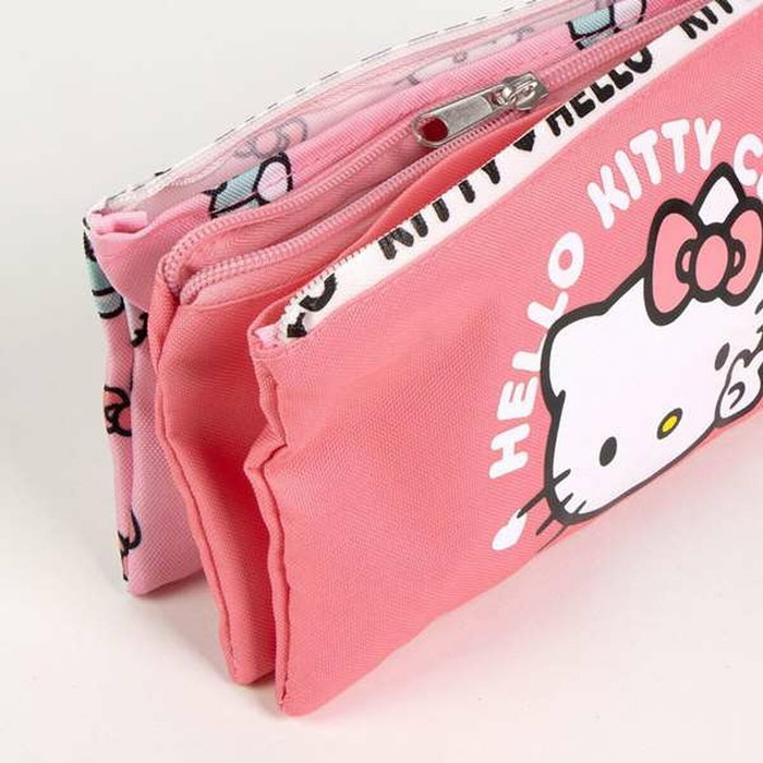 Cerdá Estuche Portatodo Hello Kitty 3 Compartimentos Rosa Cerdá Estuche Portatodo Hello Kitty 3 Compartimentos Rosa