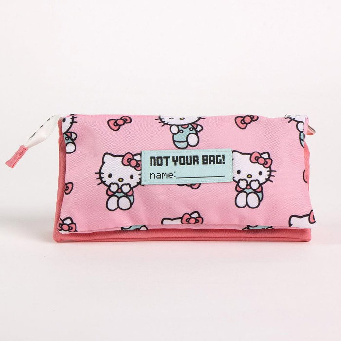 Cerdá Estuche Portatodo Hello Kitty 3 Compartimentos Rosa Cerdá Estuche Portatodo Hello Kitty 3 Compartimentos Rosa