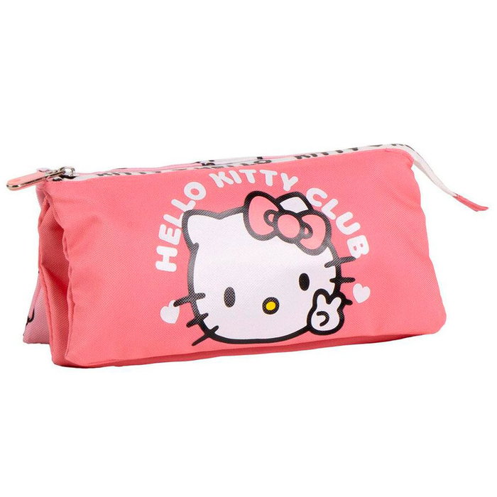Cerdá Estuche Portatodo Hello Kitty 3 Compartimentos Rosa Cerdá Estuche Portatodo Hello Kitty 3 Compartimentos Rosa