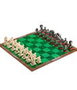 The Noble Collection Juego Mesa Ajedrez Minecraft 18 Pulgadas, 32 Piezas