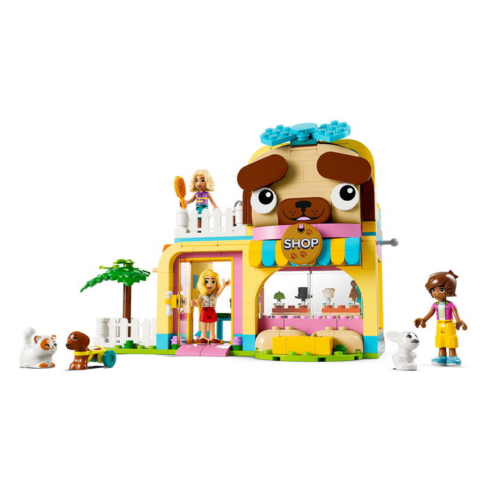 LEGO Tienda de Accesorios para Mascotas 42650 para Niños y Fans de Animales, Juego Imaginativo con 3 Minipersonajes y Figuras de Animales