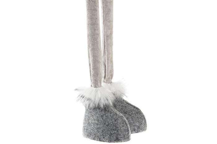 DKD Home Decor Figura Poliester Reno Gris