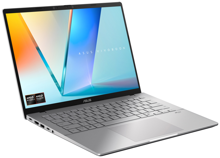ASUS Vivobook S14 OLED M3407GA-SF010 Copilot+ PC 14-WUXGA, AMD Ryzen AI 7 445, 16GB RAM, 512GB SSD, Radeon 840M, Cool Silver, Teclado Español