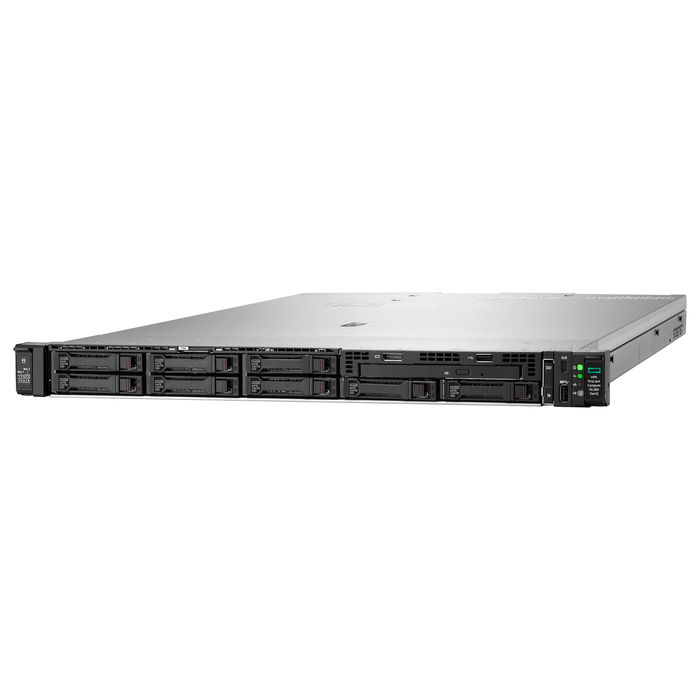 HP Enterprise ProLiant DL360 Gen12 Server, 1U Rack, Intel Xeon 6515P 16 núcleos 2.4 GHz, 64 GB DDR5 RAM, 2 x 480 GB SSD, HPE MR408i-o RAID, 2 x 1000W
