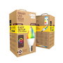 Muvit Bombilla Inteligente Globo E14 5W RGB WiFi Compatible con Alexa y Google Home Multicolor y Blanca Regulable