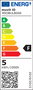 Muvit Bombilla Inteligente Globo E14 5W RGB WiFi Compatible con Alexa y Google Home Multicolor y Blanca Regulable