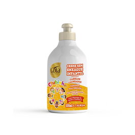 Gota Dourada Crema Peinar Clubinho Cacheados Infantil Cabello Rizado 300ml