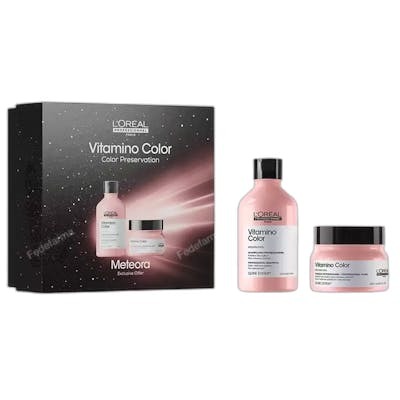 L'Oréal Professionnel Paris Vitamino Color Estuche: Champú 300 ml + Mascarilla 250 ml