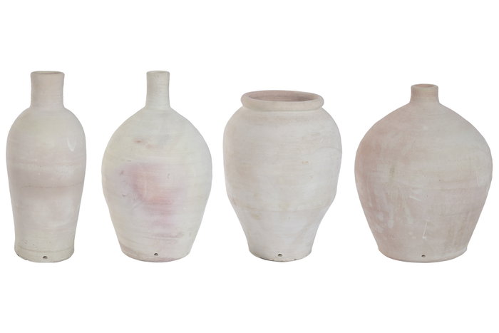 DKD Home Decor Jarrón de Suelo de Terracota Artesanal 35x35x60 cm DKD Home Decor Jarrón de Suelo de Terracota Artesanal 35x35x60 cm