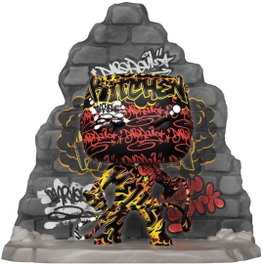 Funko Pop Deluxe Marvel Daredevil Efecto Graffiti Deco