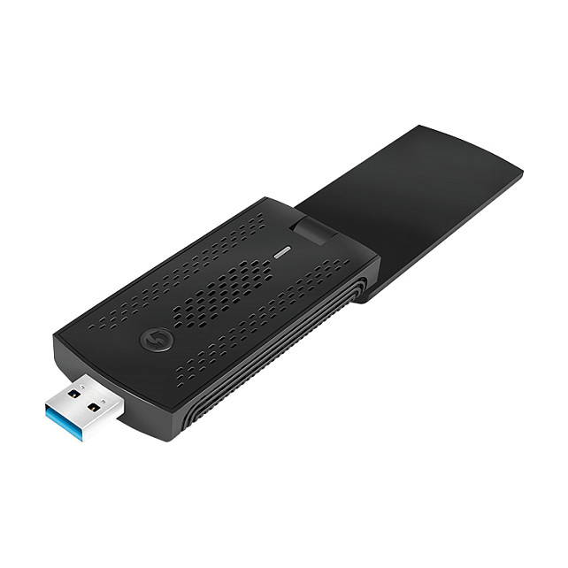 LogiLink Adaptador WLAN USB 1900Mbps 2T2R con base WL0247 Negro