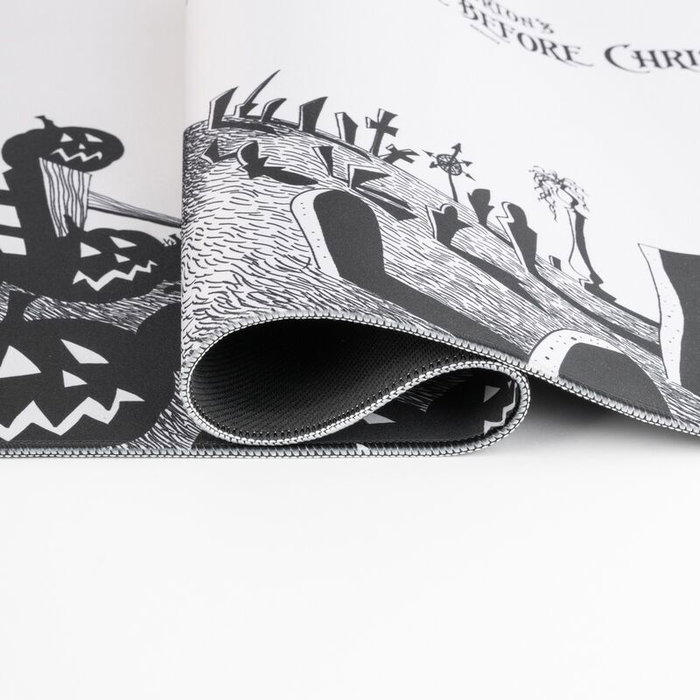 ERIK Alfombrilla Gaming Pesadilla Antes de Navidad Disney 80x35cm, Superficie Textil Impermeable, Base Antideslizante