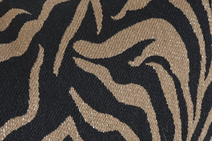 DKD Home Decor Cojín Jaquard Dorado y Negro Gold23 DKD Home Decor Cojín Jaquard Dorado y Negro Gold23