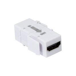 LogiLink NK0014R Acoplador Keystone HDMI Blanco 4K/30 Hz LogiLink NK0014R Acoplador Keystone HDMI Blanco 4K/30 Hz