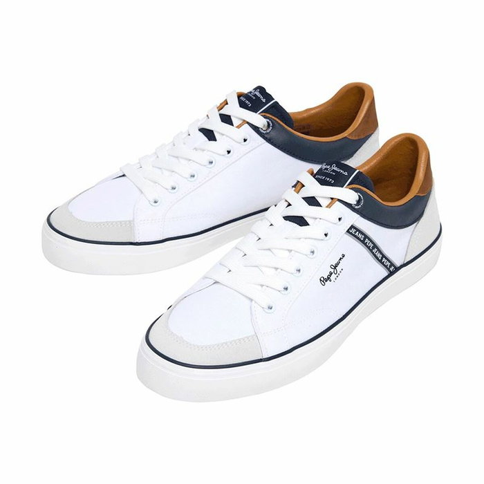 Zapatillas Deportivas Hombre Pepe Jeans Kenton Stage Blanco 40