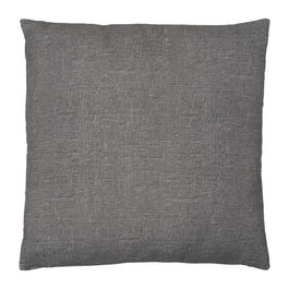 Cojín Gris Algodón-Poliéster Decoración 55 X 55 cm (Set de 2)
