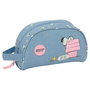 SAFTA Neceser Snoopy Peanuts adaptable 26x9x16cm con bolsillo interior y asa de mano