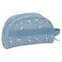SAFTA Neceser Snoopy Peanuts adaptable 26x9x16cm con bolsillo interior y asa de mano