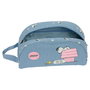 SAFTA Neceser Snoopy Peanuts adaptable 26x9x16cm con bolsillo interior y asa de mano