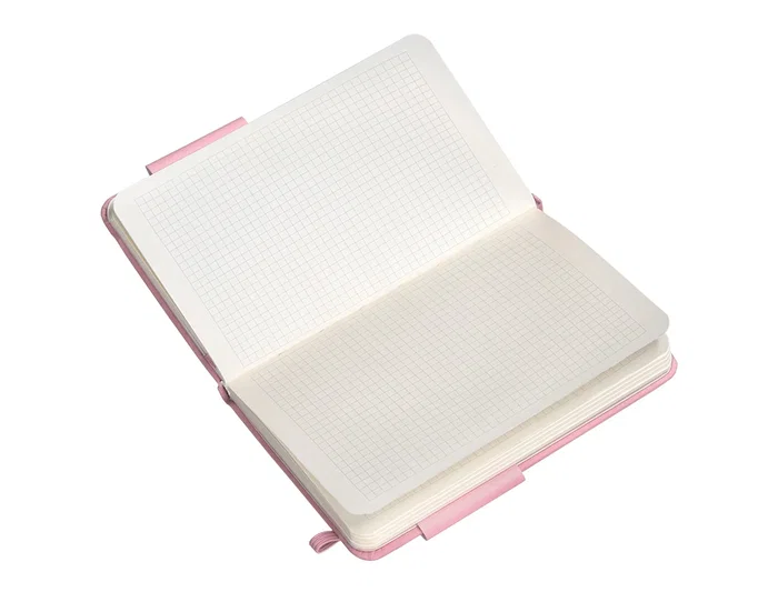 Antartik Cuaderno Tapa Dura A6 Hojas Cuadricula Rosa Pastel 100 Hojas 80 Gr Fsc