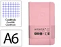 Antartik Cuaderno Tapa Dura A6 Hojas Cuadricula Rosa Pastel 100 Hojas 80 Gr Fsc
