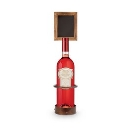 Vermes Expositor de Vinos para 1 Botella - Expositor Maquinaria Vermes - 45 cm Alto x 10 cm Diámetro (Set de 3)
