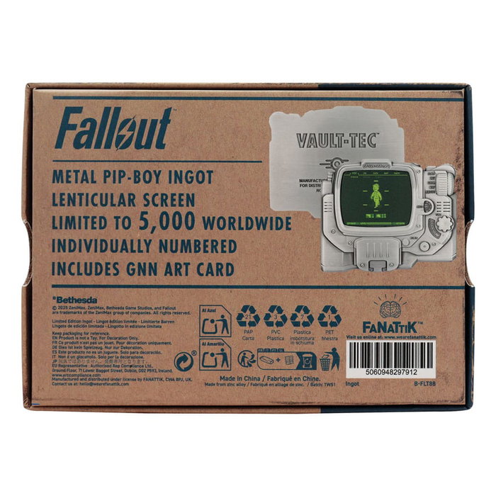 Fallout Lingote Pip-Boy Limited Edition