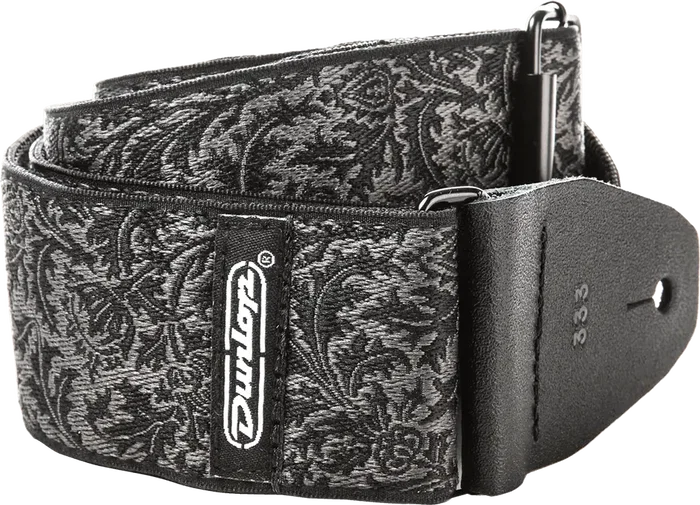 Dunlop Correa Guitarra/Bajo Jacquard Black Thistle