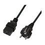 LOGILINK Cable de alimentación CEE 7/7 a IEC C19, 3 m, negro