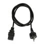 LOGILINK Cable de alimentación CEE 7/7 a IEC C19, 3 m, negro
