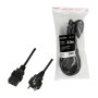LOGILINK Cable de alimentación CEE 7/7 a IEC C19, 3 m, negro