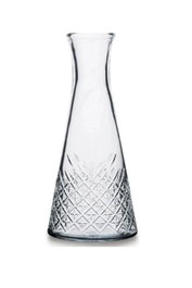 Hermia Botella de Vidrio PB-950105 940ml Transparente Reutilizable Elegante