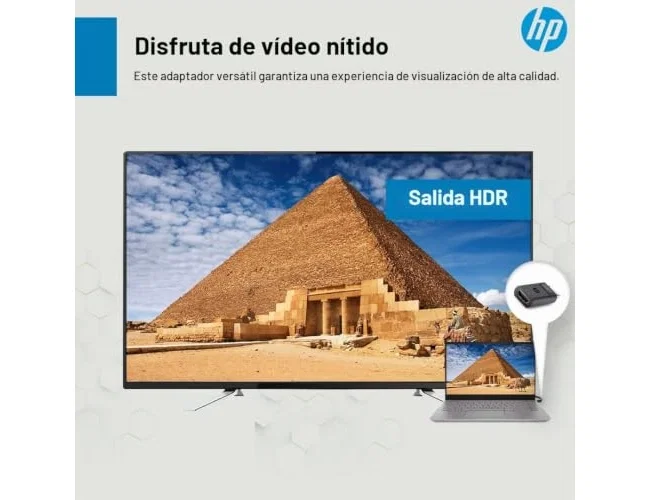 HP Adaptador DisplayPort a HDMI de 1,4 m F3W43AA HP Adaptador DisplayPort a HDMI de 1,4 m F3W43AA