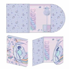 Cerdá Set de Papelería Stitch Disney Púrpura