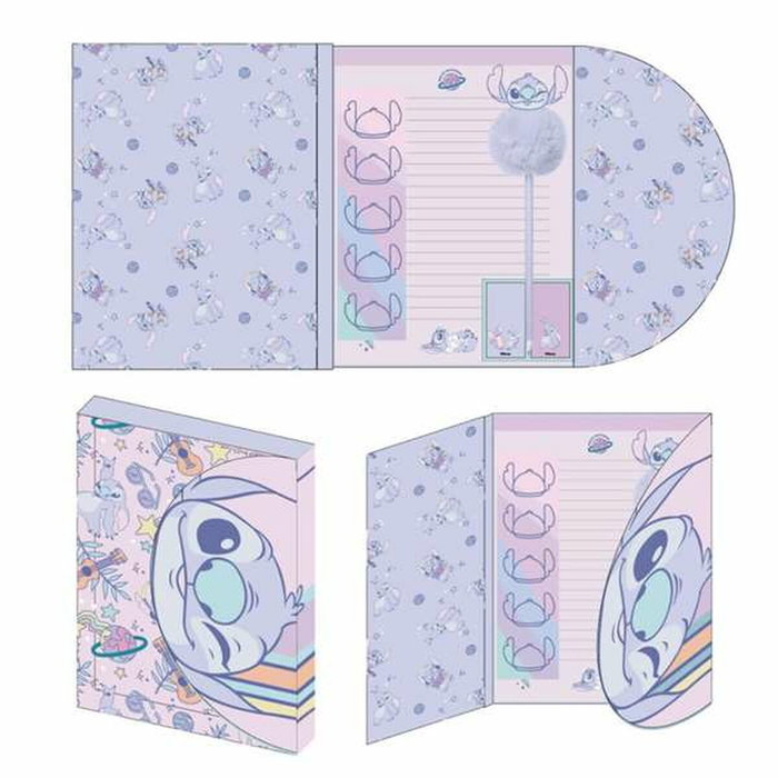Cerdá Set de Papelería Stitch Disney Púrpura Cerdá Set de Papelería Stitch Disney Púrpura