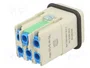 HARTING Han Q5/0-M-QL 2,5mm² conector macho HDC 5+PE