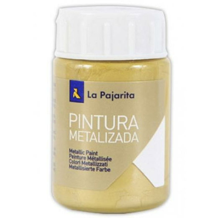 Pintura La Pajarita Dorado 35 ml (6 Unidades) Pintura La Pajarita Dorado 35 ml (6 Unidades)