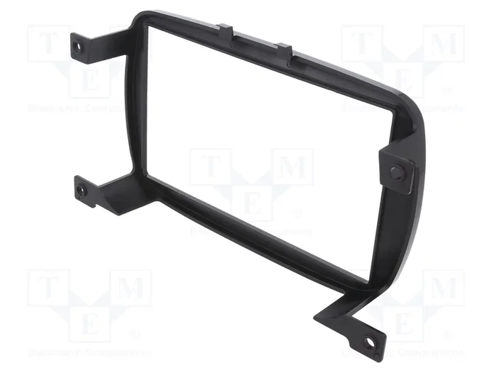 ACV Bastidor de montaje de radio 2 DIN para Fiat 500 en brillo negro ACV Bastidor de montaje de radio 2 DIN para Fiat 500 en brillo negro