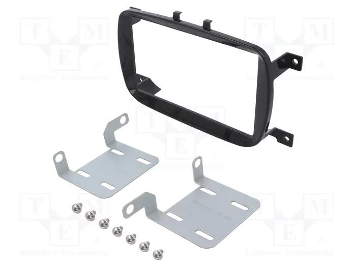 ACV Bastidor de montaje de radio 2 DIN para Fiat 500 en brillo negro ACV Bastidor de montaje de radio 2 DIN para Fiat 500 en brillo negro