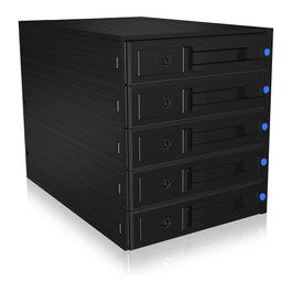 ICY BOX IB-575SSK-12G Backplane para 5 unidades HDD de 3,5 pulg.