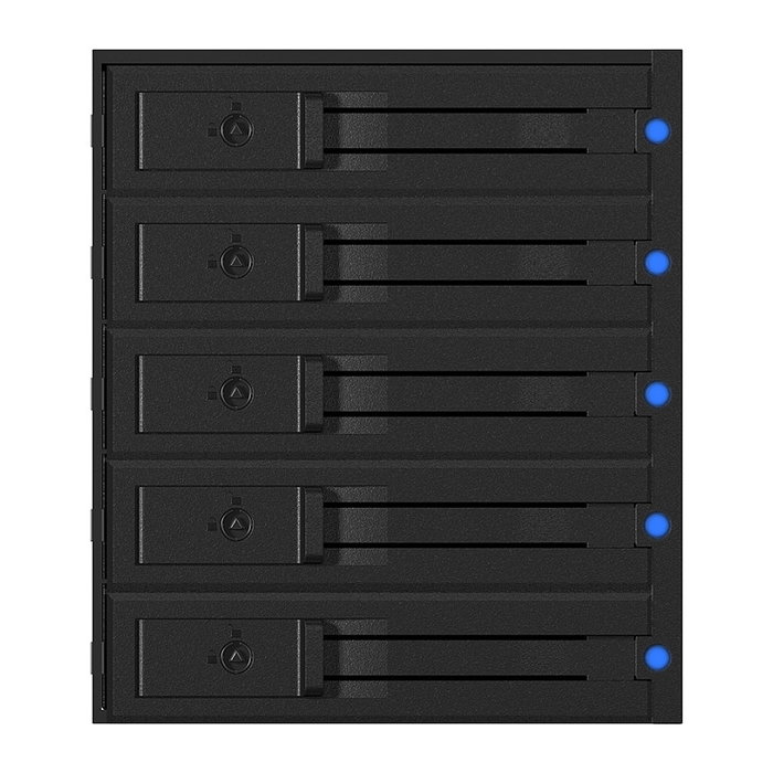 ICY BOX IB-575SSK-12G Backplane para 5 unidades HDD de 3,5 pulg. ICY BOX IB-575SSK-12G Backplane para 5 unidades HDD de 3,5 pulg.