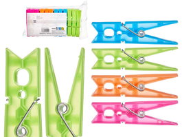 Arte Regal Set 24 Pinzas Plástico Medianas 13 x 25 x 4 cm (Set de 24)