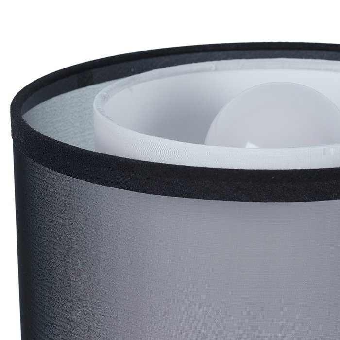 Home Deco Factory Lámpara Mesa Doble Pantalla Colección Lounge Metal Home Deco Factory Lámpara Mesa Doble Pantalla Colección Lounge Metal