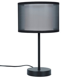 Home Deco Factory Lámpara Mesa Doble Pantalla Colección Lounge Metal