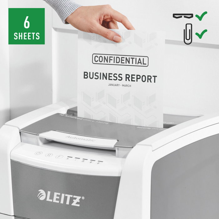 Leitz IQ 150 Autofeed P5 Destructora de Documentos Automática