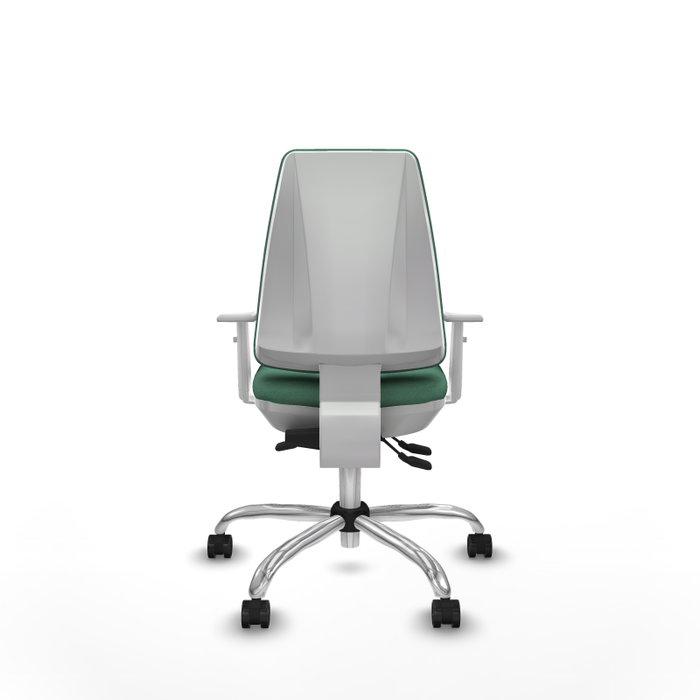 PIQUERAS Y CRESPO Silla de oficina Elche Verde Esmeralda con Mecanismo Asincro
